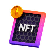 14  3D BlockChain Technology Illustration NFT Frame Art