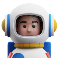 3d Character Job Profession  Career Astronaunt