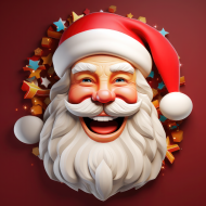 3D Christmas Festive Holidays Decoration Santa Character Illustration (1)