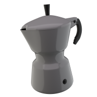 3D Coffee Shop Icon Illustration- Coffee Maker