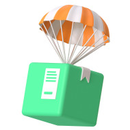 3d Delivery Services Icon Airdrop