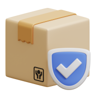 3d Ecommerce Delivery Service Icon Illustration boxshield