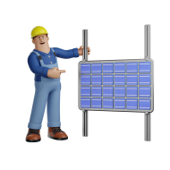 3D Electrician Construction Worker Illustration (31)