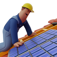 3D Electrician Construction Worker Illustration (53)