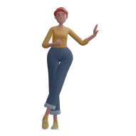 3D Female Yound Girl Character Poses Illustratrion (18)