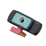 3D Gaming Icon Illustration Webcam 1