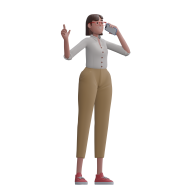 3D Girl Character Poses Illustratrion (15)