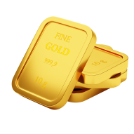 3D Gold Bars and Coin Finance Illustration (28)