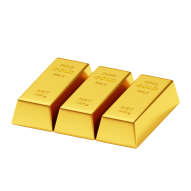 3D Gold Bars and Coin Finance Illustration (8)