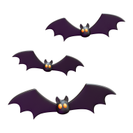 3D Halloween Holiday Celebration Illustration  bat