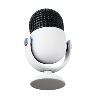 3D Illustration Icon Microphone 4