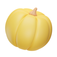 3D Pumpkin Illustration