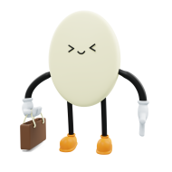 3D Social Media Emoji Character Illustration Egg (9)