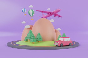 3d Traveling and Transport Illustration (10)