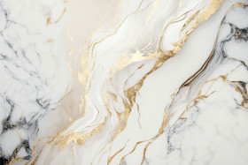 Swirl Golden Marble Textured Background