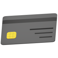 ATM Card 3D Fintech Icon