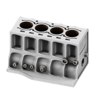 Automotive 3d Vehicle Garage Illustration engine block