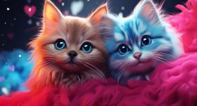 Cat and Dogs HD Pet Lovers Wallpaper Illustrations (2)