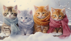 Cat and Dogs HD Pet Lovers Wallpaper Illustrations (90)