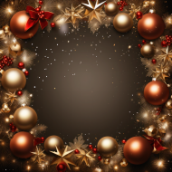 Christmas Holiday Season Frame Background 5