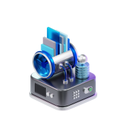 Computer Technology 3D Illustration files