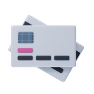 Digital Payment 3d icon Credit card 2