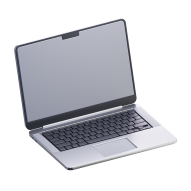 Electronic Device 3d Illustration laptop