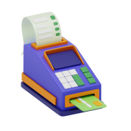 Finance Accounting 3d Money Illustration Card Reader