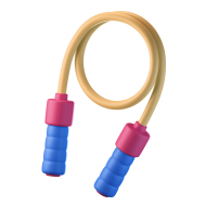 Fitness Gym 3D Icon Skipping Rope 4