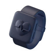 Fitness Gym 3D Icon Smartwatch