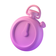 Fitness Gym 3D Icon Stopwatch 1