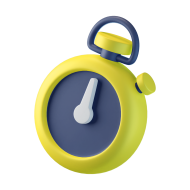 Fitness Gym 3D Icon Stopwatch 2