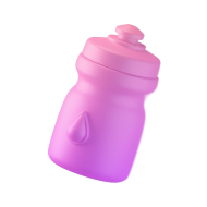 Fitness Gym 3D Icon Water Bottle 1