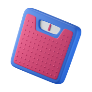 Fitness Gym 3D Icon Weight Scale 4