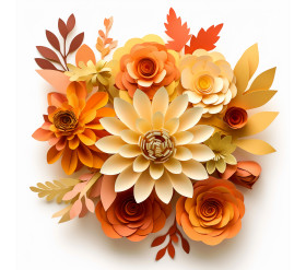 Floral Fall thanksgiving Illustration (1)