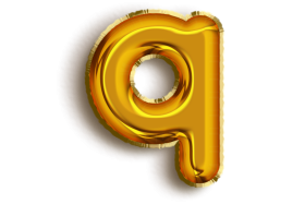 Foil Balloon Alphabet Letters Illustration LowerCase (17)