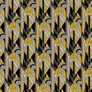 Gold Decoration Seamless pattern