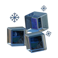 Ice Element 3D Fantasy Icon