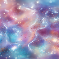 Iridescent Glitter Background Illustration