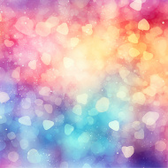 Iridescent Glitter Background Illustration