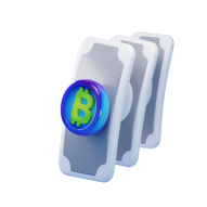 Money Cryptocurrency 3D Icons