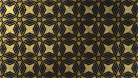 Decorative pattern with golden artistic texture.