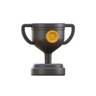 School Education Learning 3d Icon Trophy