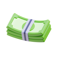 Wealthy Business Finance 3d Illustration Icon Money 1