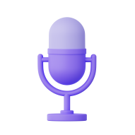 Web Aplication UI UX Illustration Microphone