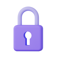 Web Aplication UI UX Illustration Padlock