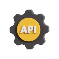 Website Application UI UX 3D Icon API